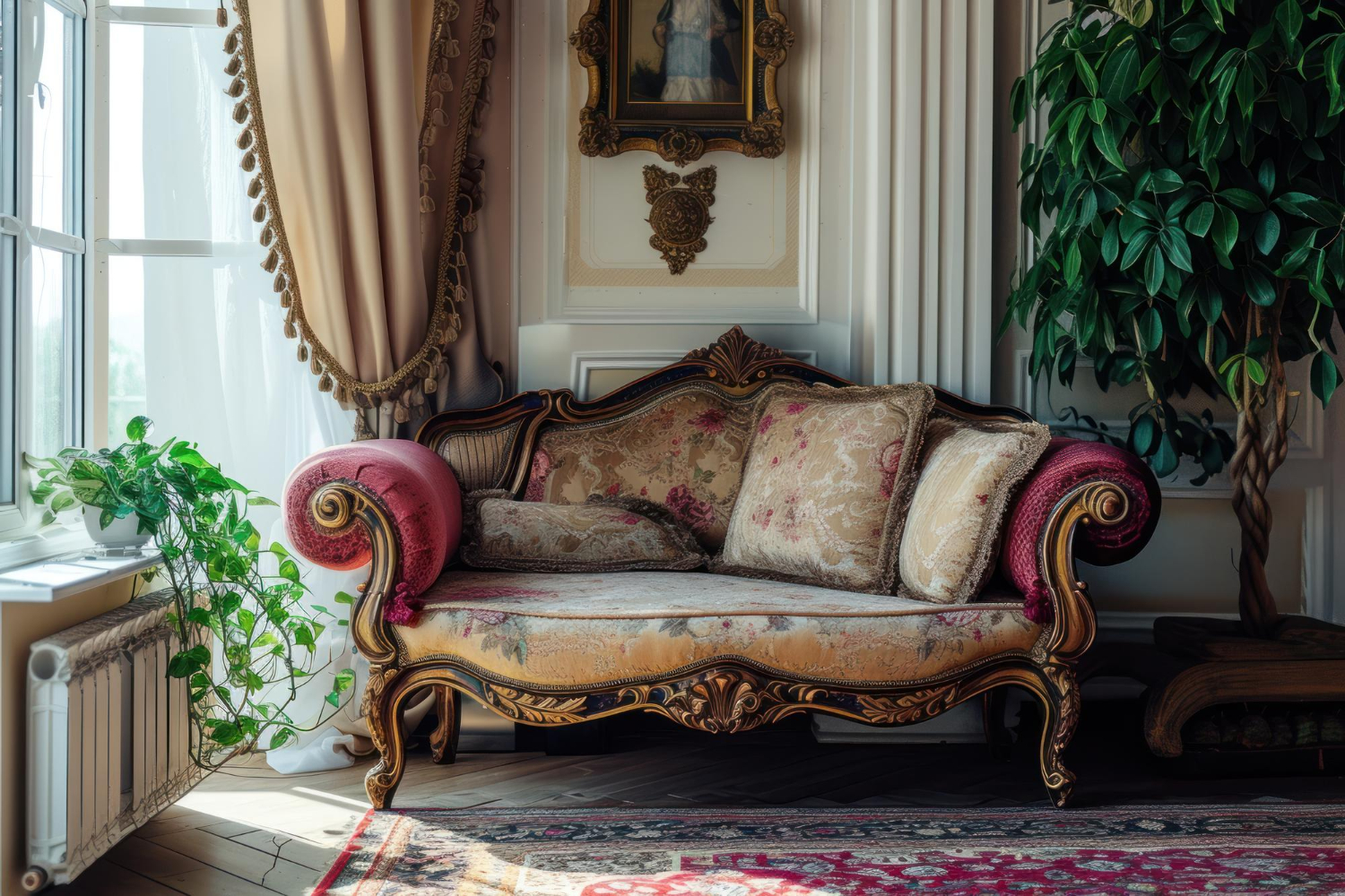 Baroque Style Couch