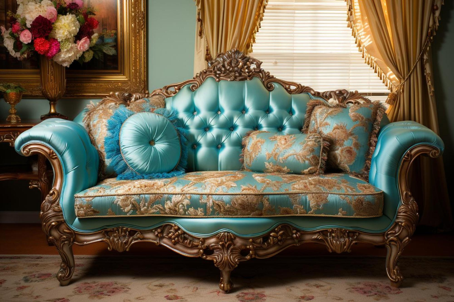 Antique Baroque Couches