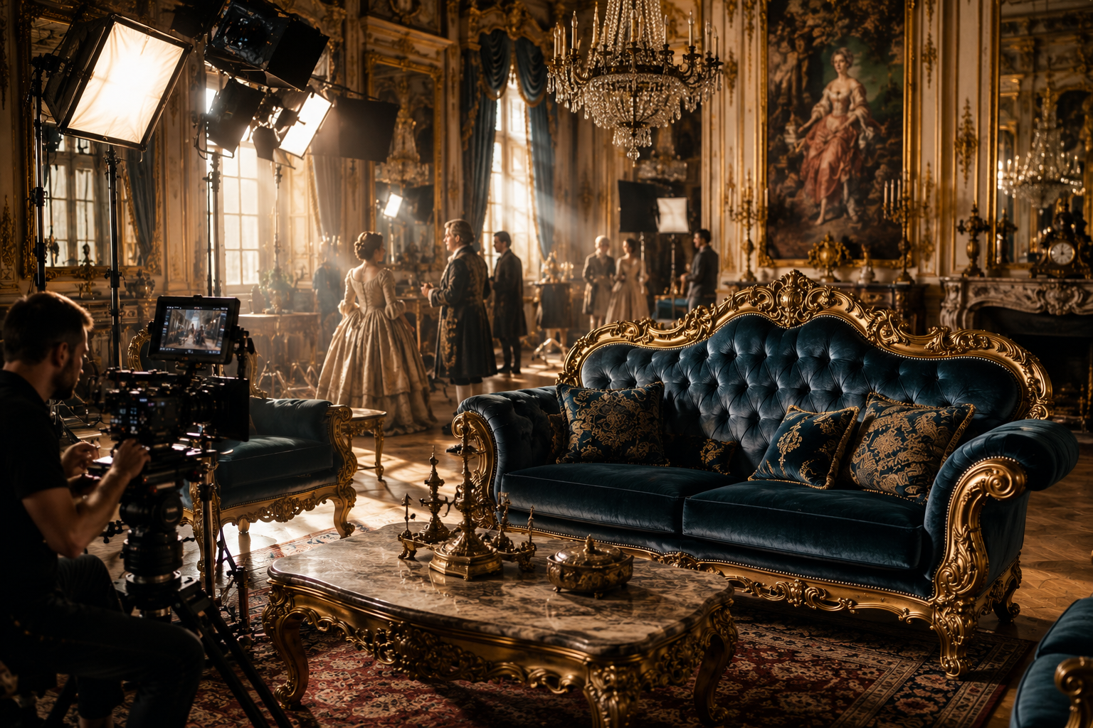 Building Immersive Worlds With Luxury Film Set Furniture