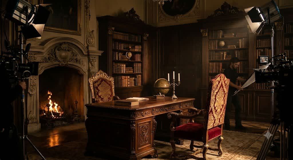 How Movie Furniture Shapes Cinematic Villainy And Dark Character Design