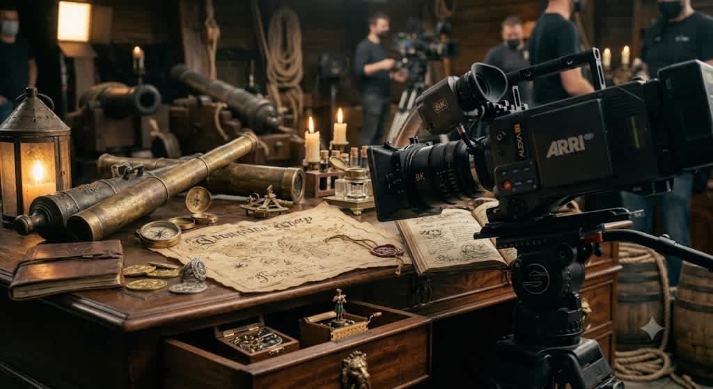 Why 8k Lenses Demand Authentic Movie Furniture